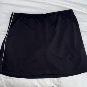 adidas Black Athletic Mini Skort - golf/tennis - medium